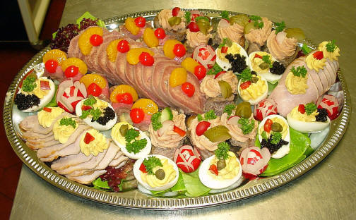 Kaltes Buffet Fleischplatte